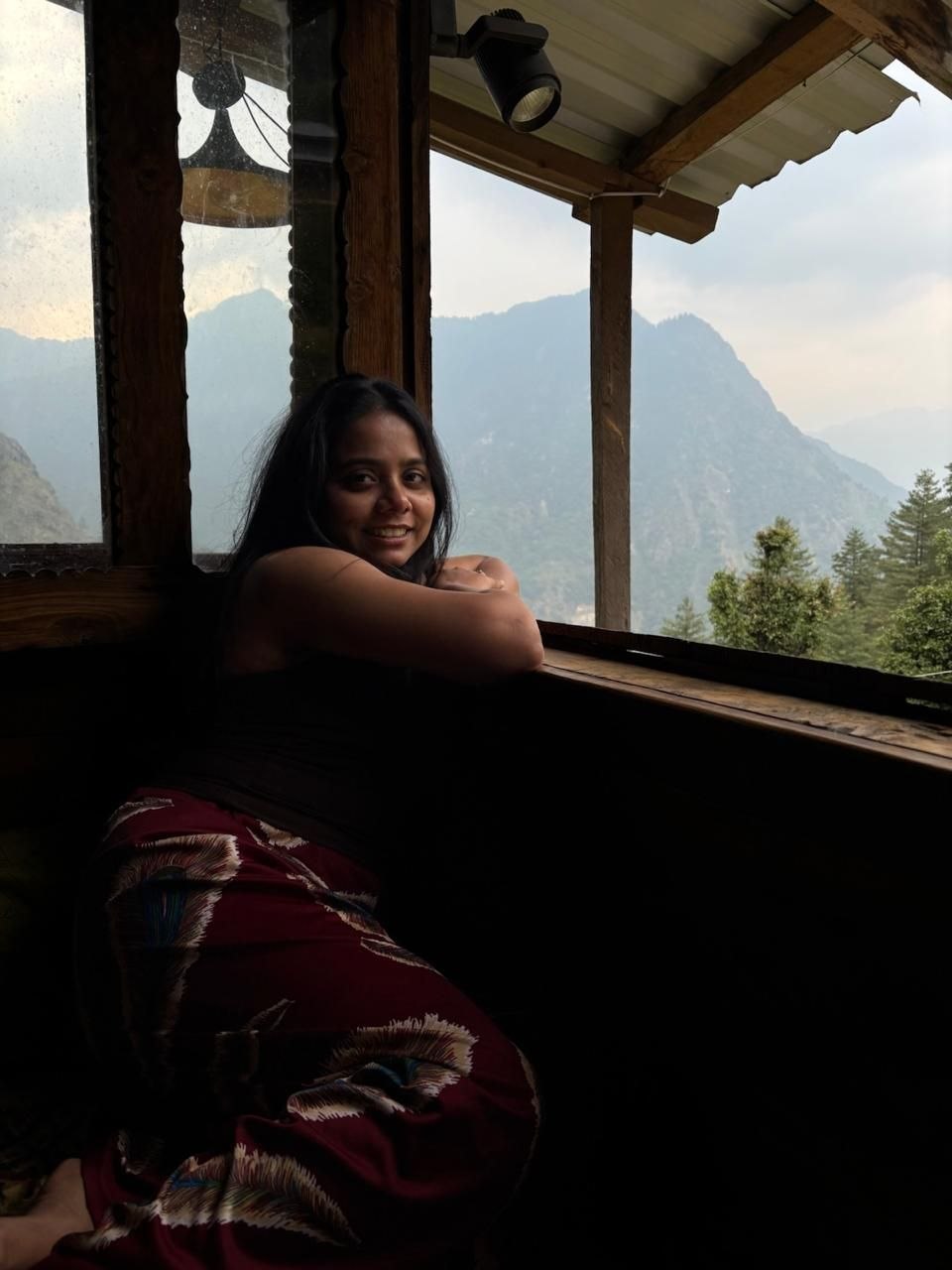Prerna on a shoot